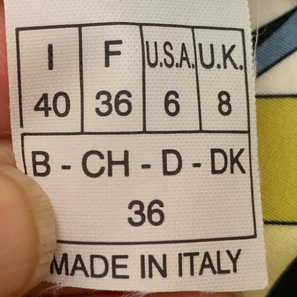 EMILIO PUCCI YELLOW V NECK DRESS SIZE US 6 - Picture 4 of 7